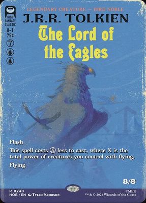The Lord of the Eagles (Showcase Foil) [HOB 240] - NM