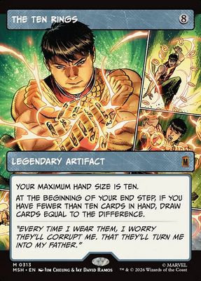 The Ten Rings (Borderless Foil) [MSH 313] - NM