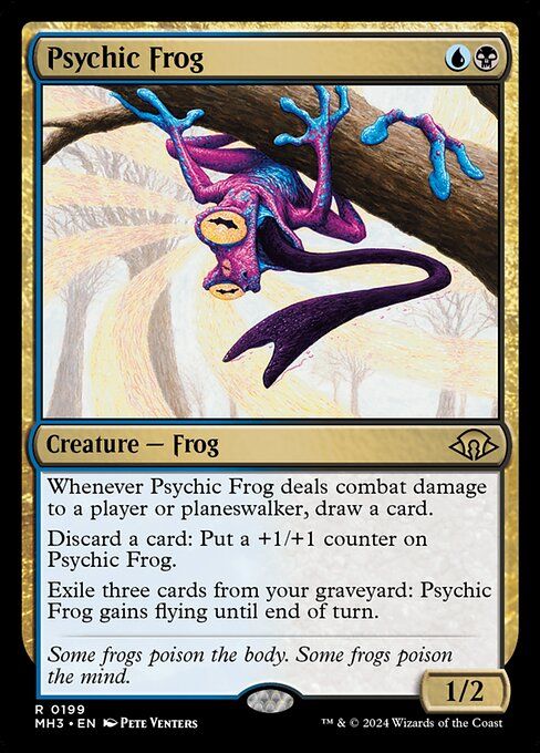 Psychic Frog [MH3 199] - NM