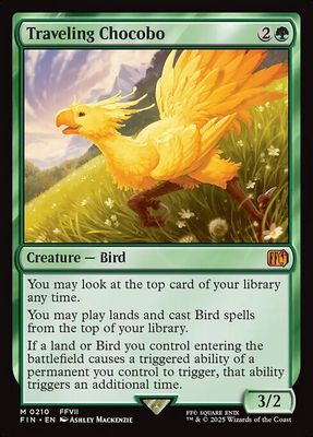 Traveling Chocobo [FIN 210] - NM