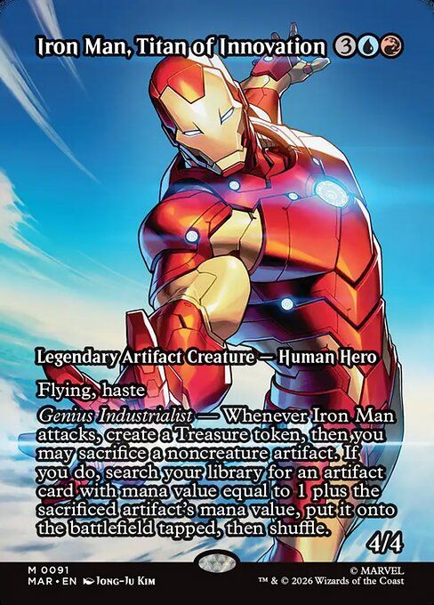 Iron Man, Titan of Innovation [MAR 91] - NM