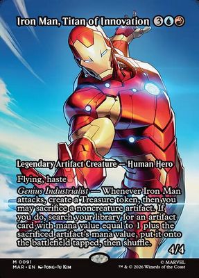 Iron Man, Titan of Innovation [MAR 91] - NM