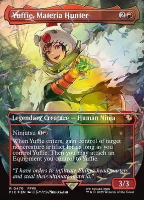 Yuffie, Materia Hunter (Chocobo Foil) [FIC 470] - NM
