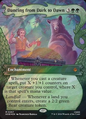 Dancing from Dark to Dawn (Surge Foil) [HOB 267] - NM