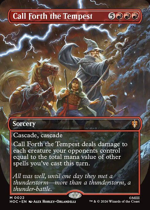Call Forth the Tempest [HOC 22] - NM