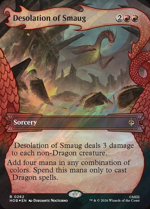 Desolation of Smaug (Surge Foil) [HOB 262] - NM