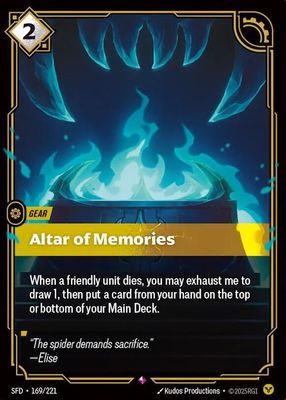 Altar of Memories (Foil) [SPIRITFORGED 169] - NM