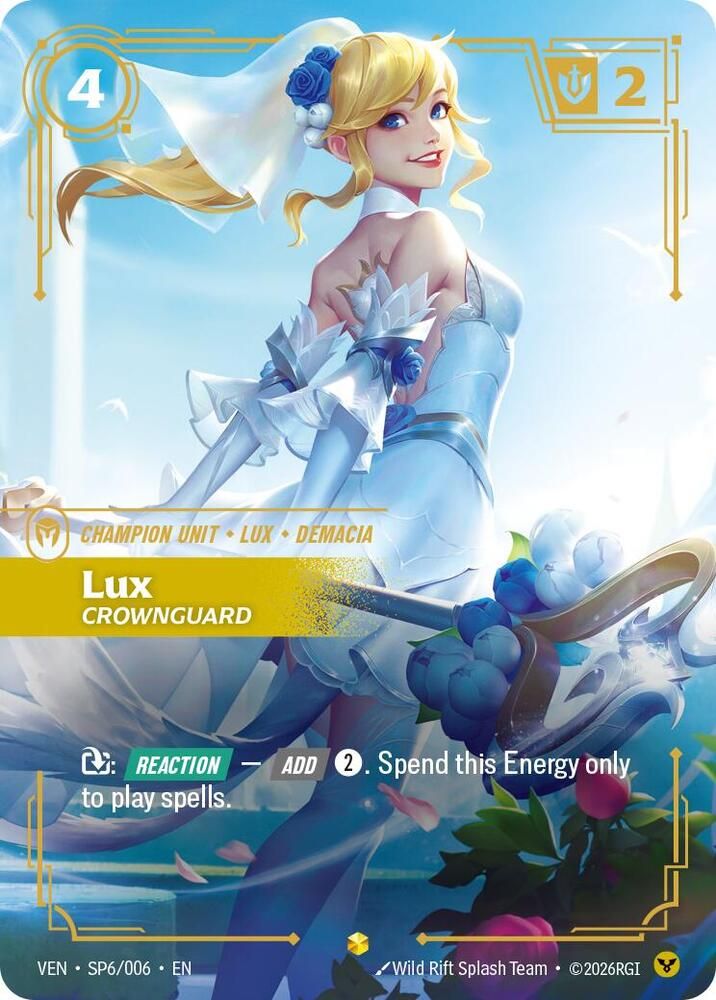 Lux - Crownguard (Foil) [VENDETTA SP6/006] - NM