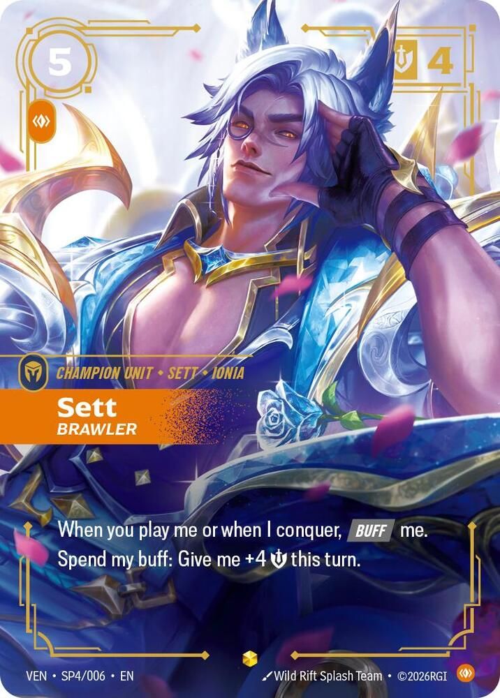 Sett - Brawler (Foil) [VENDETTA SP4/006] - NM
