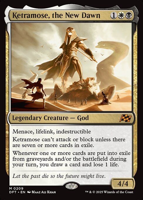 Ketramose, the New Dawn [DFT 209] - NM