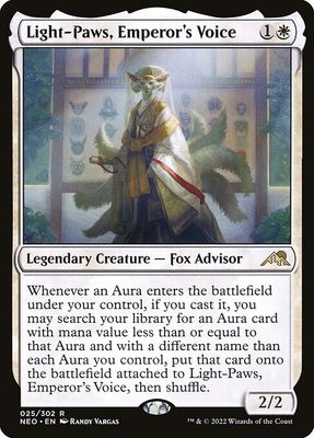 Light-Paws, Emperor's Voice [NEO 25] - NM