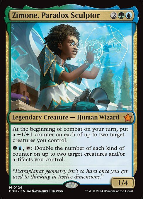 Zimone, Paradox Sculptor [FDN 126] - NM