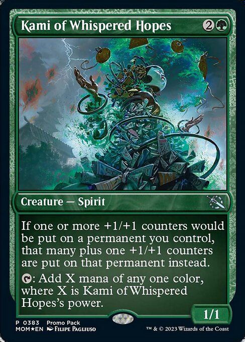 Kami of Whispered Hopes (Showcase Foil) [MOM 383] - NM