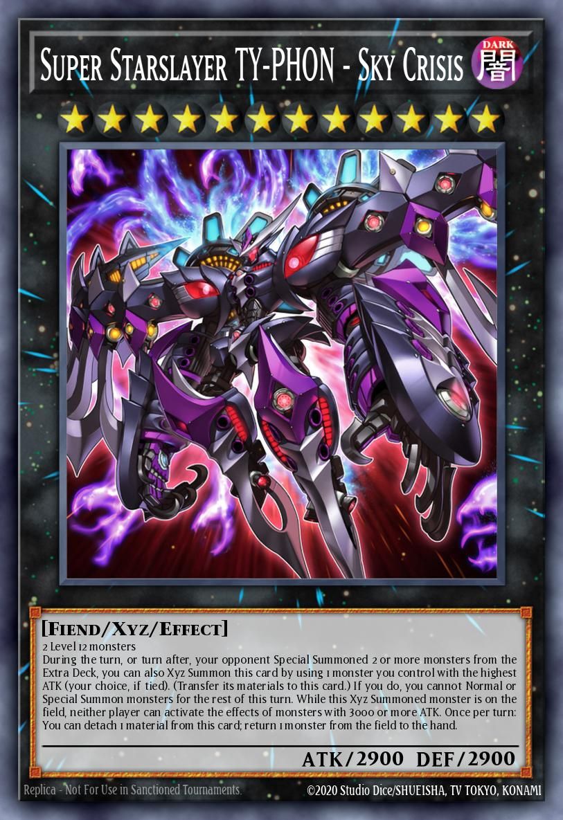 Super Starslayer TY-PHON - Sky Crisis (1st Edition) [OP30-EN003] - NM