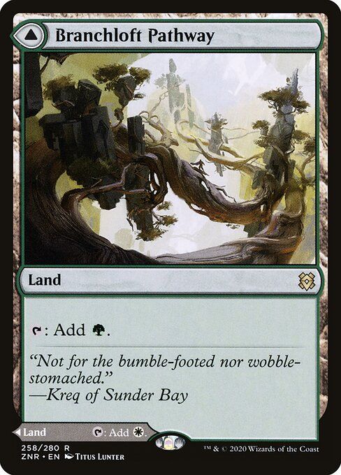 Branchloft Pathway // Boulderloft Pathway [ZNR 258] - NM