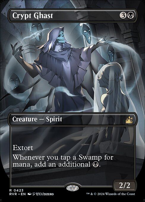 Crypt Ghast (Borderless Foil) [RVR 423] - NM
