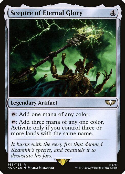 Sceptre of Eternal Glory [40K 166] - NM