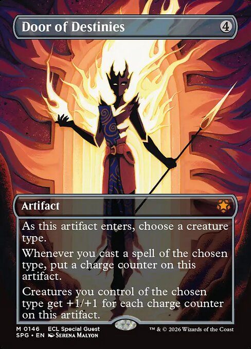 Door of Destinies (Borderless Foil) [SPG 146] - NM