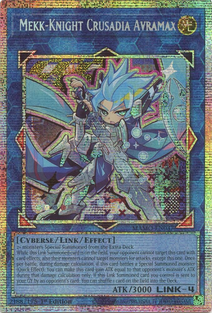 Mekk-Knight Crusadia Avramax (Unlimited) [MAMO-EN037] - NM