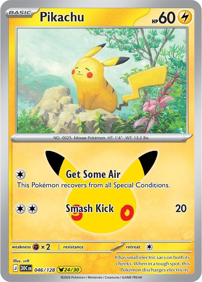 Pikachu (Holofoil) [CEL30 046] - NM
