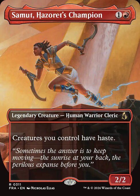 Samut, Hazoret's Champion [FRA 311] - NM