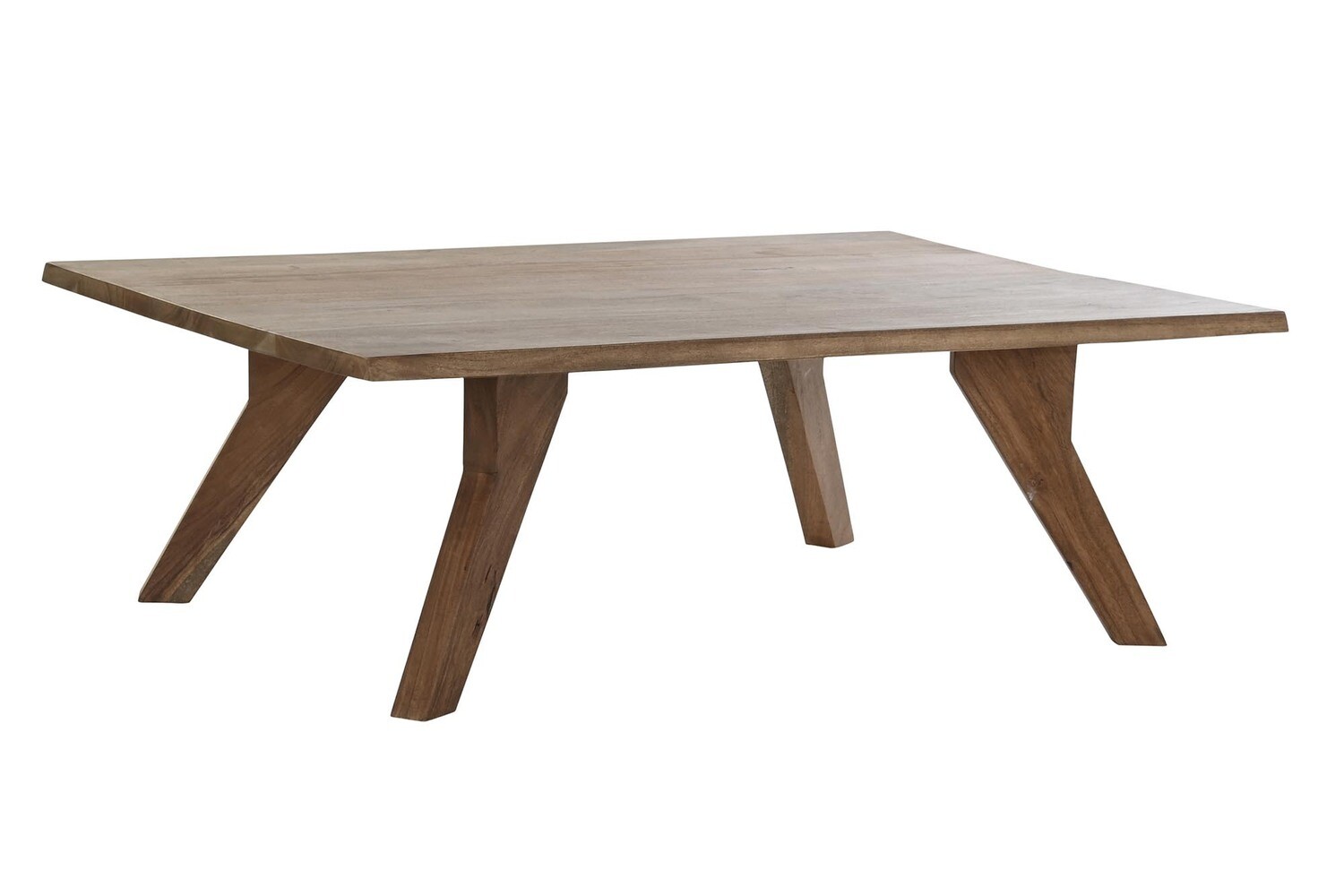 Mesa de centro de acacia maciza 120X80X40