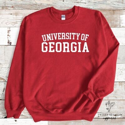 University of Georgia  (pullover)