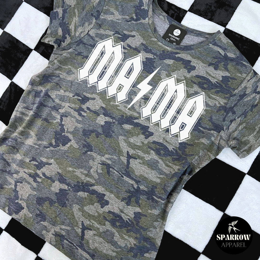 Mama Vintage Camo Tee