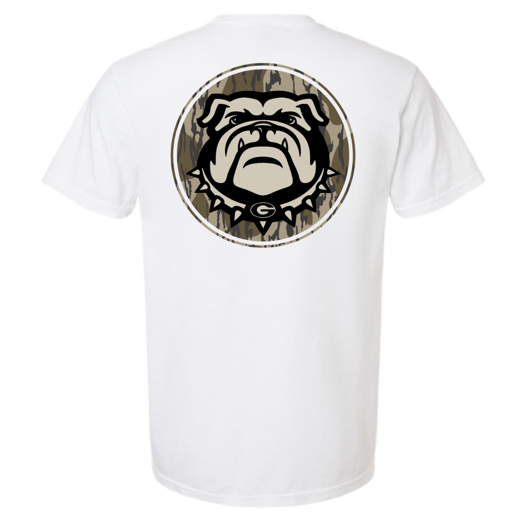 Bottomland Bulldog pocket tee