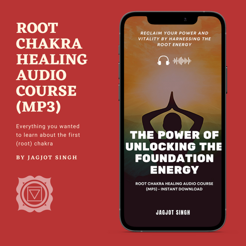 ROOT CHAKRA HEALING AUDIO COURSE (MP3) ~ INCLUDES GUIDED MEDITATION TRACK & WORKSHEETS