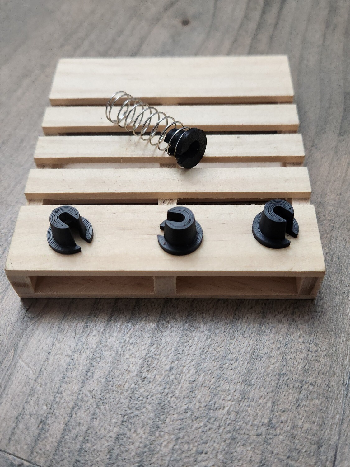 Big bore mini t spring cups