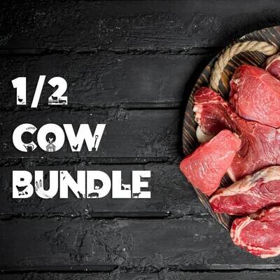 1/2 Grass fed & Finished cow bundle 1/2 Grass fed & Finished cow bundle