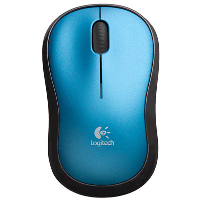 Mouse inalambrico Logitech M185 azul