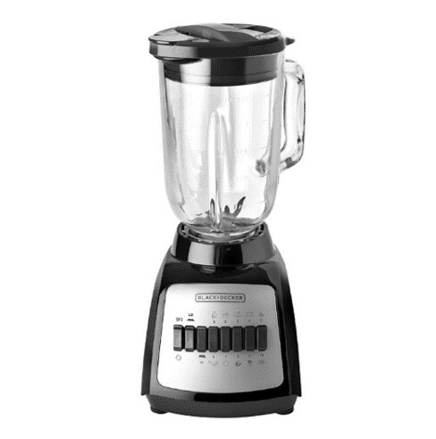 Licuadora 10 veloc jarra vidrio 550w  Black + Decker BLBD210GB