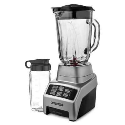 Licuadora digital 3 veloc gris 700w +vaso personal Black + Decker BL1840MS