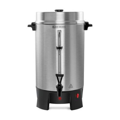Percoladora cafe 100 tazas CMU1000 Black + Decker