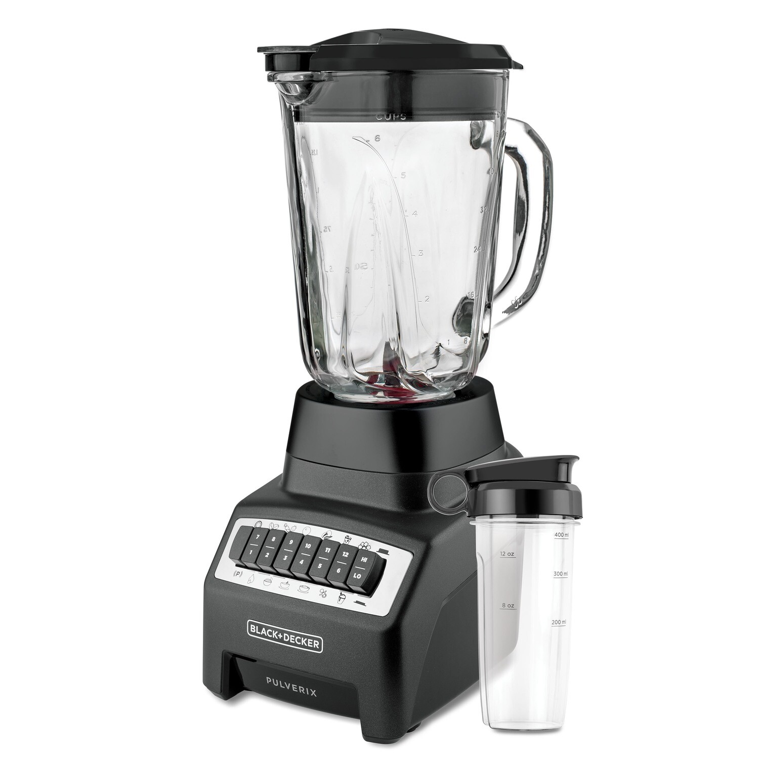 Licuadora pulverix 12 veloc 700w Black + Decker  BL1140MB