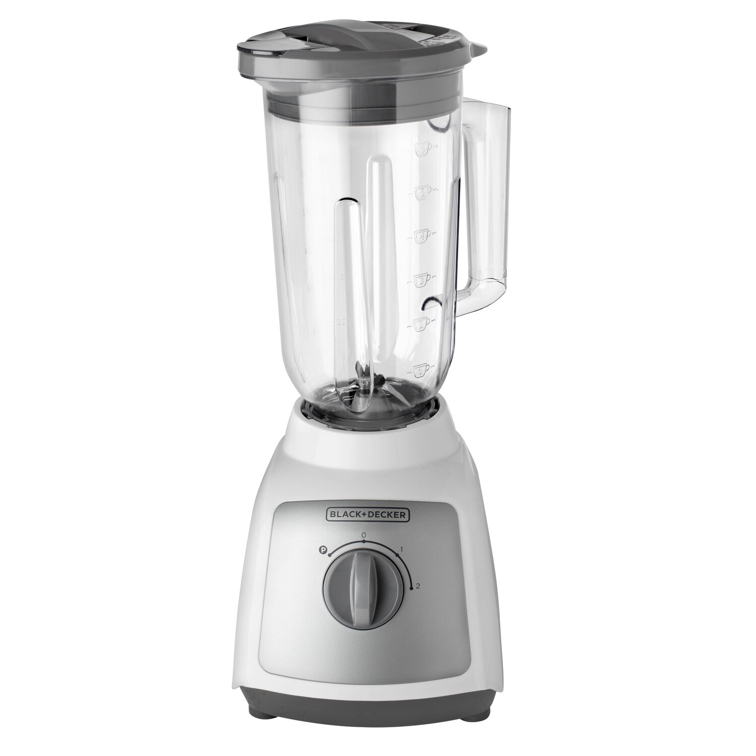Licuadora 2 veloc jarra plastica 550w Black + Decker BLBD202PW