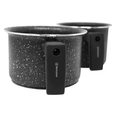 Set de 2 ollas  marmol 12cm Westinghouse WCCS000902AMBB