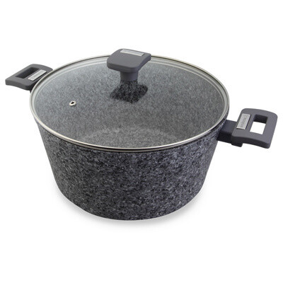 Olla con tapa granito 28cm Westinghouse WCCC0070028GGY