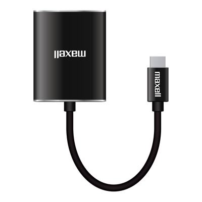 Maxell cable adaptador de tipo C a VGA hembra negro 347891