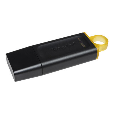Kingston usb memoria exodia Negra con amarillo USB 3.2 DTX/128GB