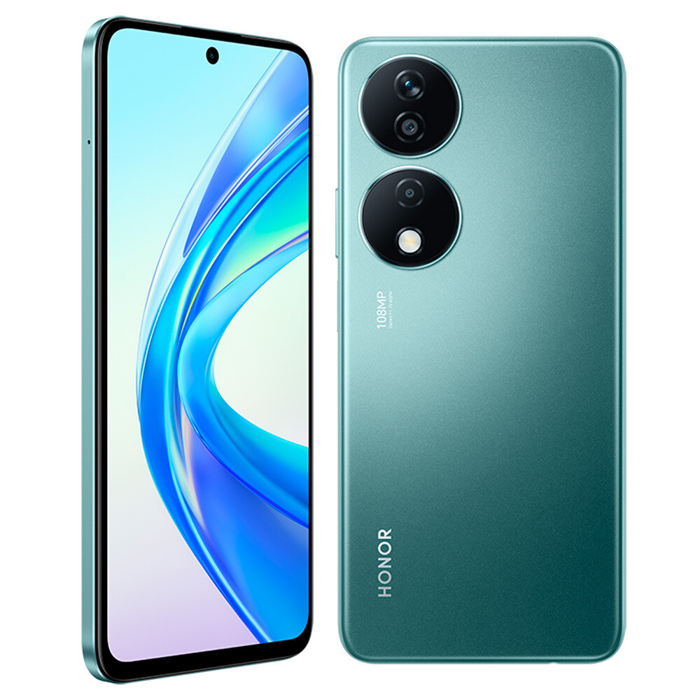 Honor X7b 8+256 verde-plata