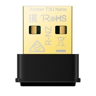 TP-link Adaptador USB Wi-Fi AC1300 Nano Doble Banda-Archer T3U Nano