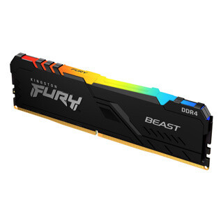 Kingston16GB (1x16GB) DDR4 3200MT/s CL16 FURY Beast RGB-KF432C16BBA/16