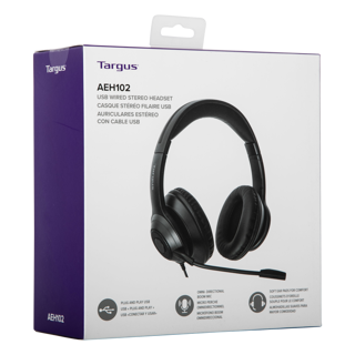 Targus headset estereo con cable-AEH102TT