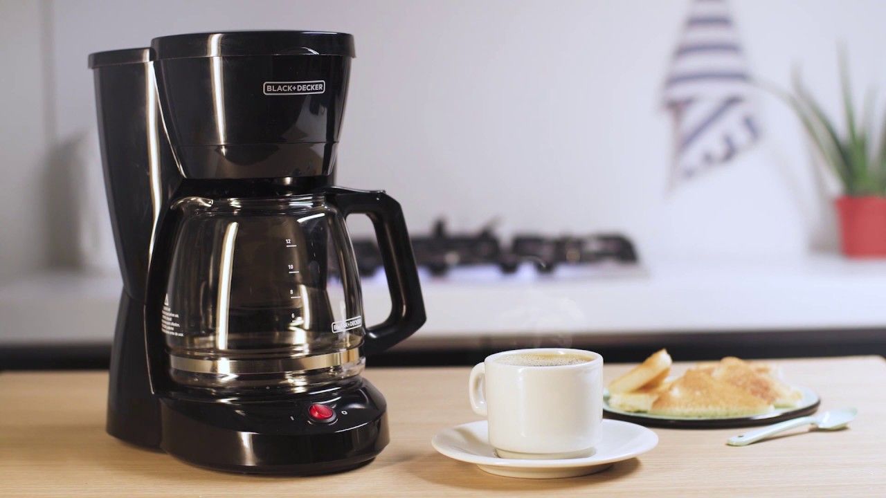 Black + Decker cafetera programable negro-CM1110B-LA