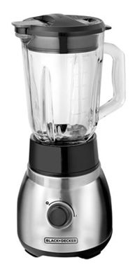 Black + Decker licuadora 2 veloc 750w inox +vaso personal BL1650S