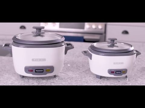 Black + Decker olla arrocera 14 tz cocidas negra RC514B