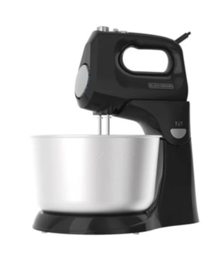 Black + Decker batidora 250W tazon vidrio y inox- MX9125-1BDLA